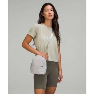 Lululemon City Adventurer Backpack Micro 3L Seal Grey / Graphite Grey checkered